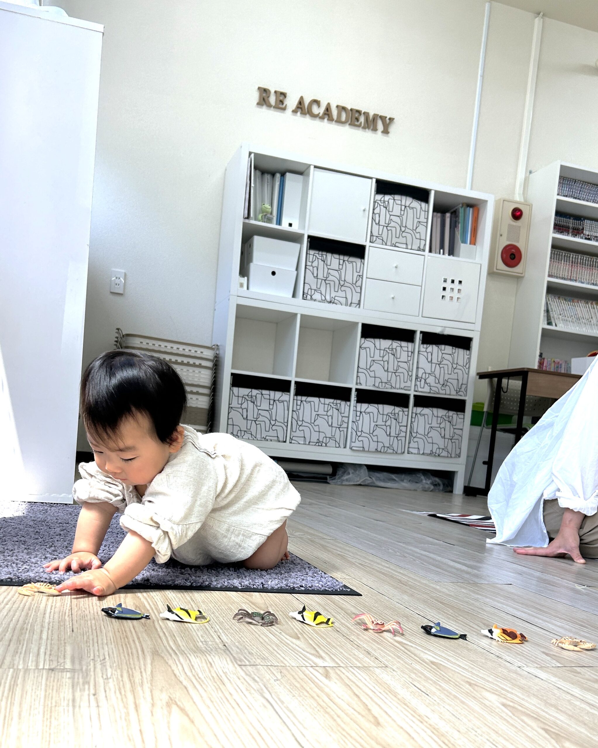 親子でセンサリープレイ